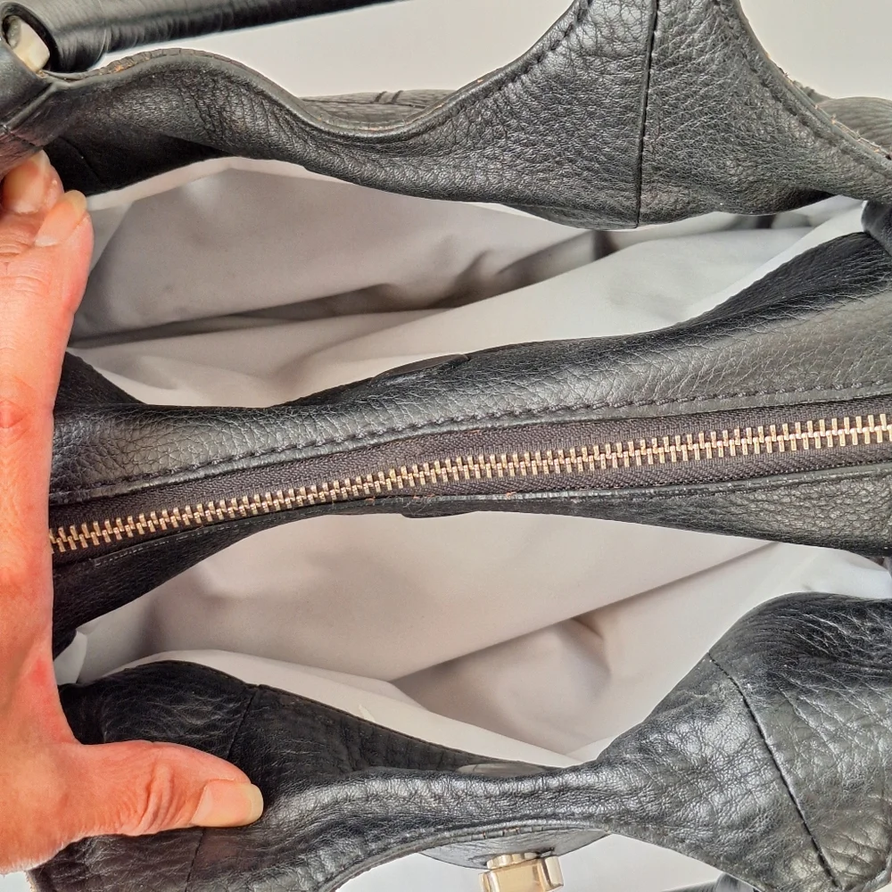 Cole Haan Village Black Leather Bag